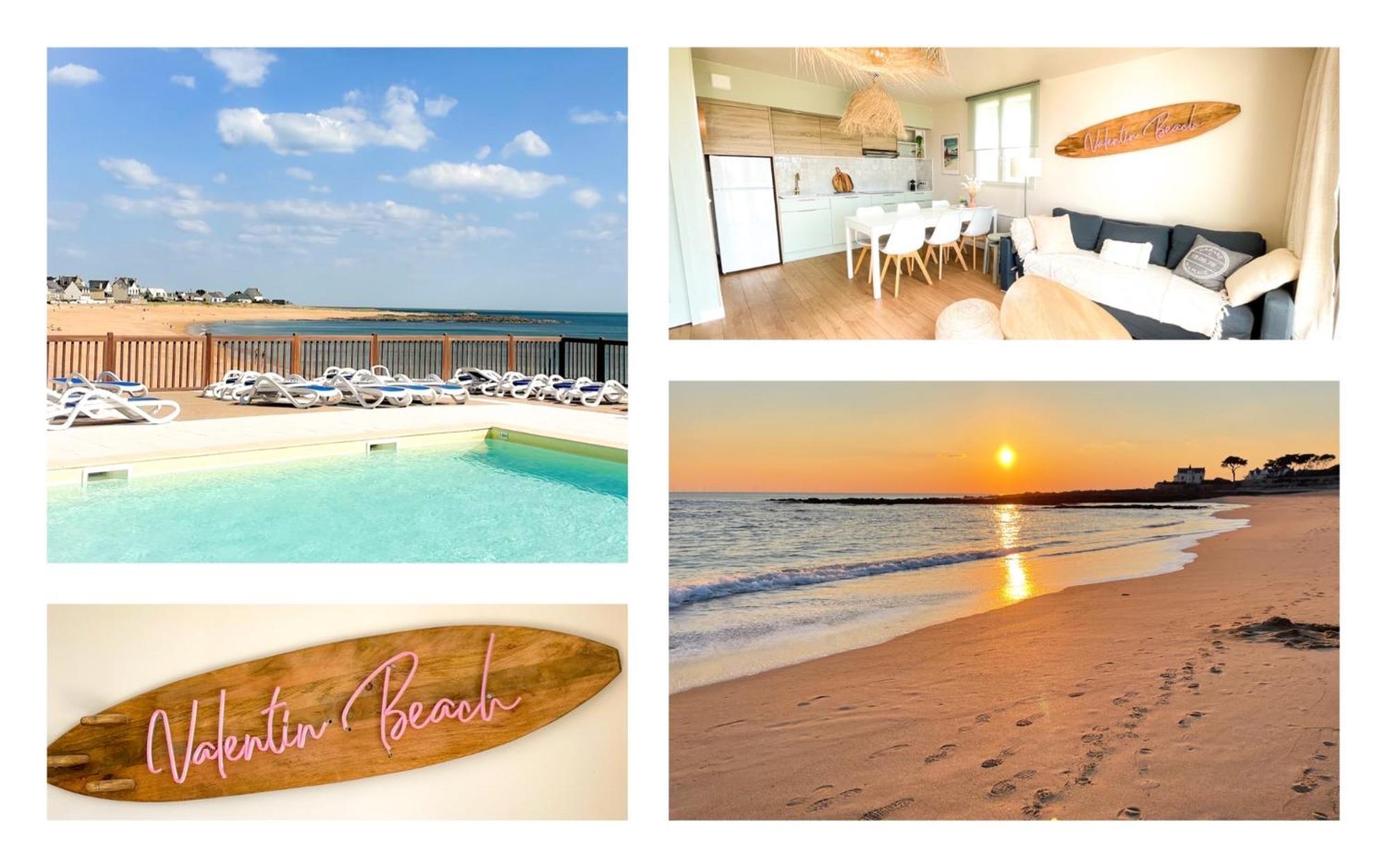 Unique ! Acces Direct A La Plage ! Duplex Avec Grand Solarium Batz-sur-Mer Extérieur photo
