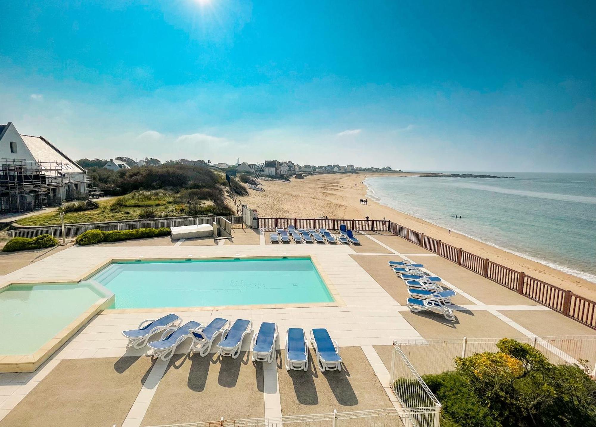 Unique ! Acces Direct A La Plage ! Duplex Avec Grand Solarium Batz-sur-Mer Extérieur photo